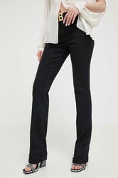 Blugirl Blumarine Jeansi Femei Medium Waist Dama Negru