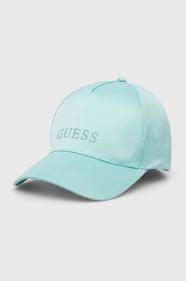 Guess Sapca Culoarea Turcoaz, Neted Dama