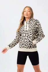 Hype Bluza Femei, Culoarea Bej, Modelator Dama