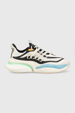 Adidas Pantofi De Alergat AlphaBoost V1 Culoarea Alb Bărbaţi, Sintetic