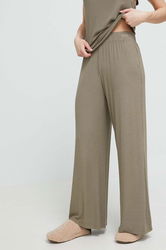 Calvin Klein Underwear Pantaloni De Pijama Femei, Culoarea Verde Dama, Tricotaj