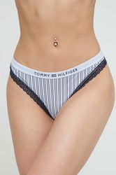 Tommy Hilfiger Tanga Dama Albastru, Tricotaj