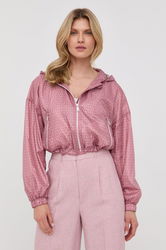 MICHAEL Michael Kors Geaca Femei, Culoarea Roz, De Tranzitie Dama