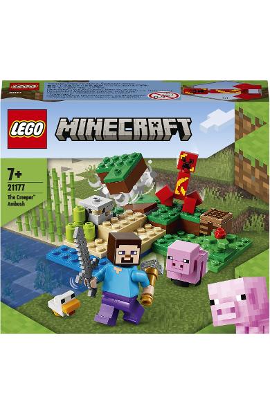 Lego Minecraft. Ambuscada Creeper