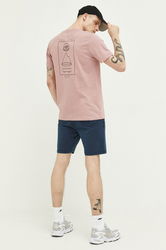 Protest Tricou Din Bumbac Culoarea Roz, Cu Imprimeu Bărbaţi, Model Print