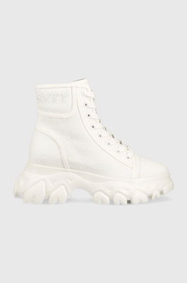 Miss Sixty Sneakers Culoarea Alb Dama, Textil