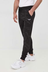 Calvin Klein Jeans Pantaloni De Trening Din Bumbac Barbati, Culoarea Negru, Modelator Bărbaţi