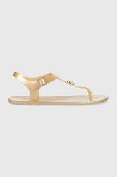 MICHAEL Michael Kors Sandale Mallory Femei, Culoarea Auriu, 40S3MAFS1Q Dama, Sintetic, Toc Plat
