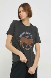 Only Tricou Din Bumbac , Culoarea Negru Dama, Model Print