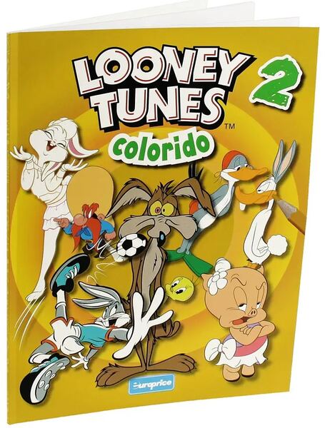 Carte de colorat Looney Tunes (Vol. 2) - Paperback brosat - Europrice