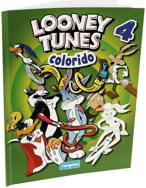 Carte de colorat Looney Tunes (Vol. 4) - Paperback brosat - Europrice