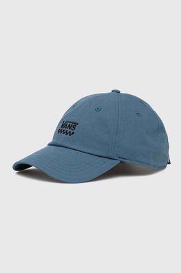 Vans șapcă De Baseball Din Bumbac Cu Imprimeu Dama Albastru
