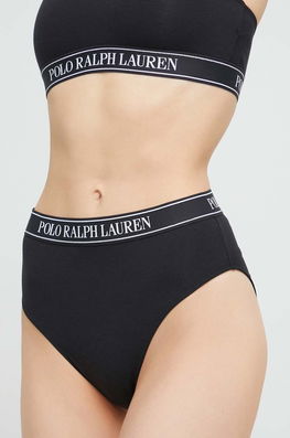 Polo Ralph Lauren Chiloti Culoarea Negru Dama, Tricotaj