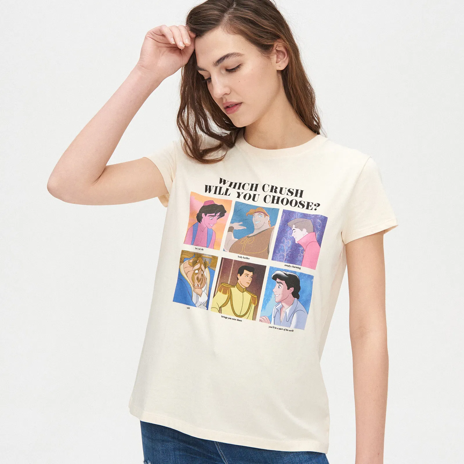 Cropp - Tricou Disney - Ivory
