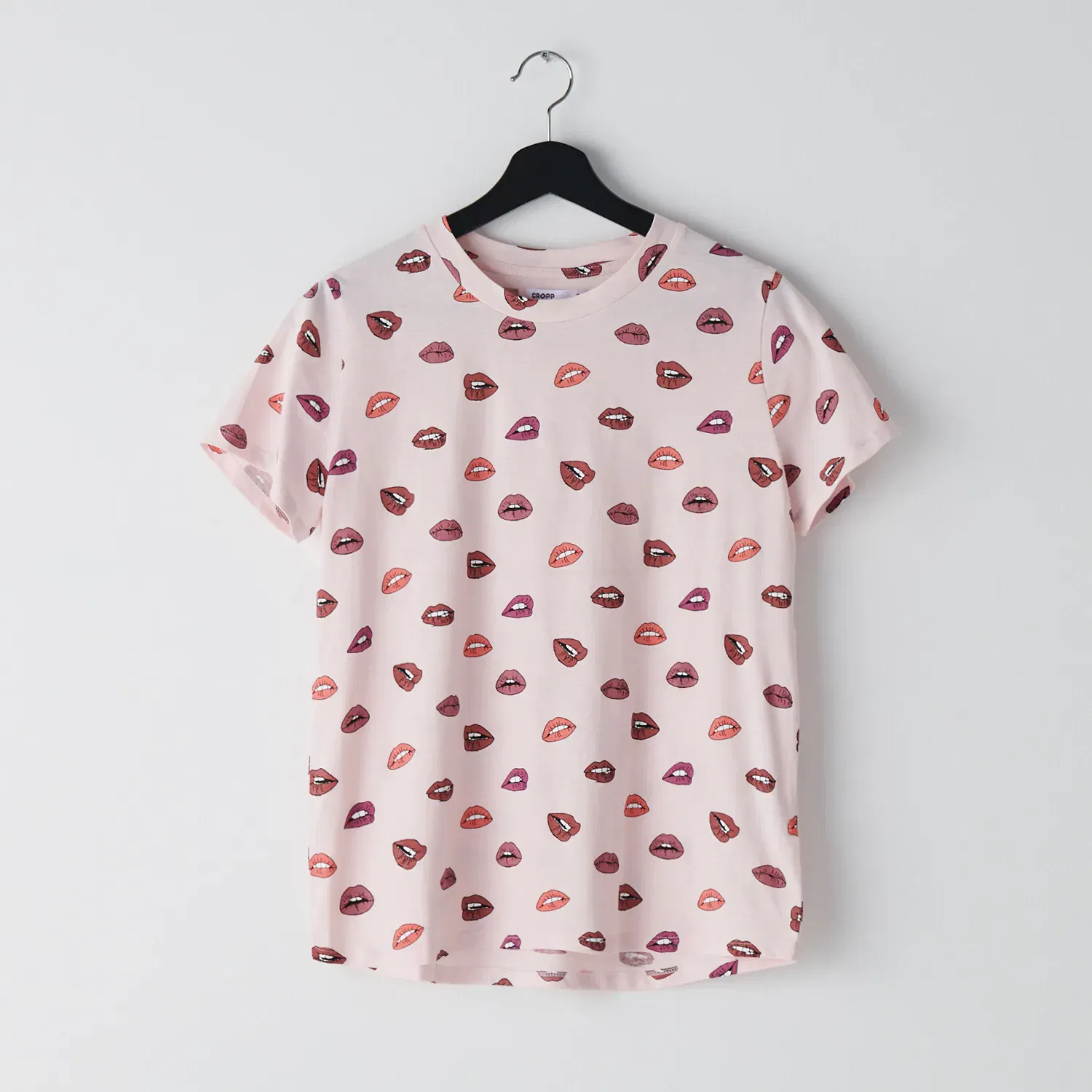 Cropp - Tricou cu imprimeu - Roz