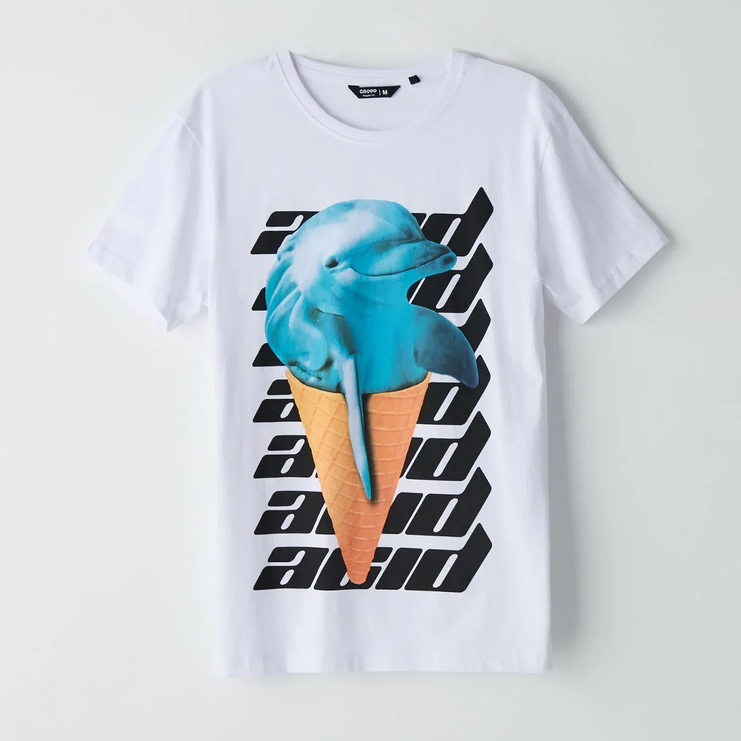 Cropp - Tricou cu animale - Alb