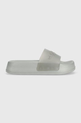U.S. Polo Assn. Papuci AMAMI Femei, Culoarea Gri, Cu Platforma, AMAMI001D Dama, Sintetic