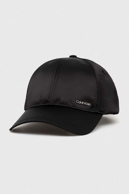 Calvin Klein Sapca Culoarea Negru, Neted Dama