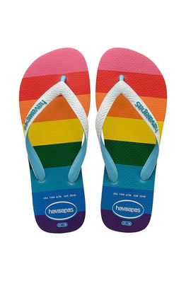Havaianas Slapi TOP PRIDE 4145742.0031 Bărbaţi Albastru, Sintetic, Toc Plat