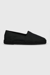 Calvin Klein Espadrile ESPADRILLE MONO JQ Culoarea Negru, HM0HM00977 Bărbaţi, Textil