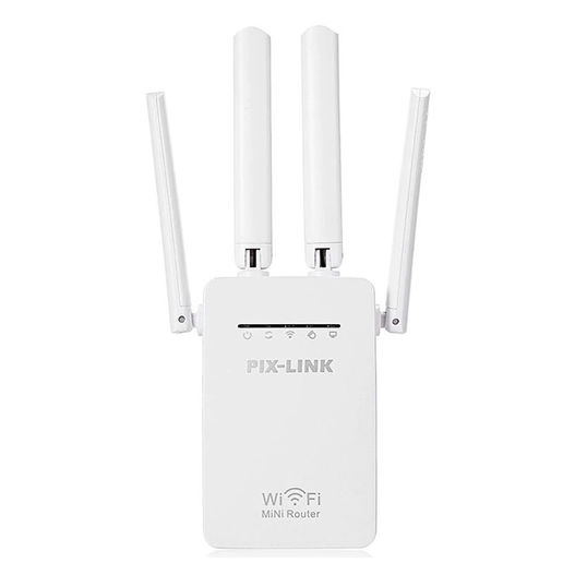 Amplificator Alb U7AC1200RE de semnal 4 antene wireless