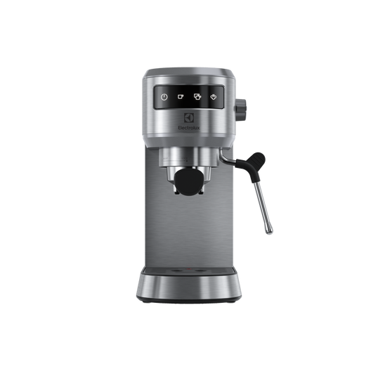 Espressor Electrolux Explore 6 E6EC1-6ST, 1350 W, selector frontal digital, 15 bar, tehnologie Thermo-Block, Inox