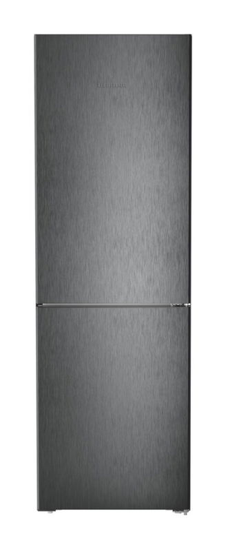Combina frigorifica Liebherr CNbdc 5223 Plus, EasyFresh, NoFrost, 60 cm, 330 l, DuoCooling, EasyTwist-Ice, Display Touch, Clasa C, Black Steel