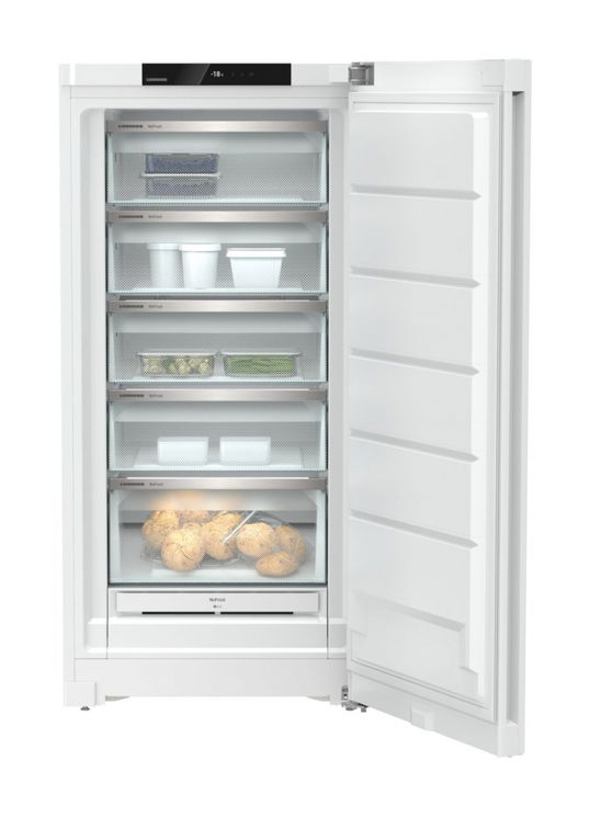 Congelator Liebherr FNc 6625 Plus, NoFrost, 70 cm, 260 l, Display Tactil, SpaceBox, VarioSpace, Clasa C, Alb