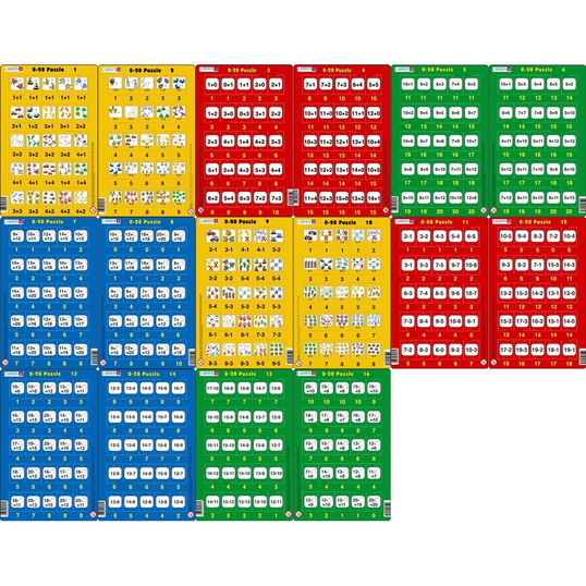 Set 16 Puzzle-uri 0 - 20, 25 Piese Larsen LRP47 B39016751