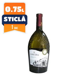 Cricova Podgoria Chardonnay Alb Demidulce 0.75L