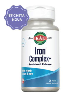 Iron Complex+, 30 tablete Secom