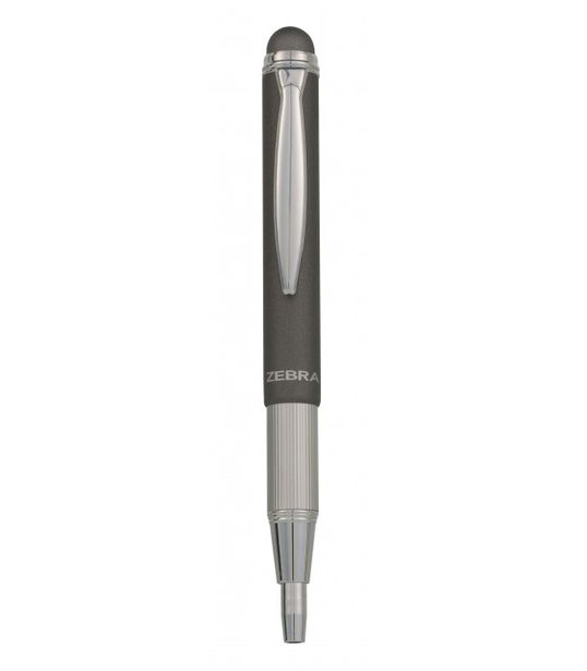 Pix albastru cu touch, culoare corp gri, varf 1.0 mm Stylus ZEBRA