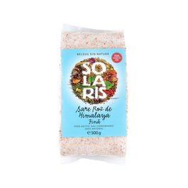 Sare Roz de Himalaya Fina, 500g - Condimente Solaris