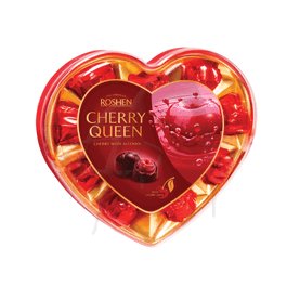 Roshen Praline Inima Cherry Queen Cutie 125 Gr.