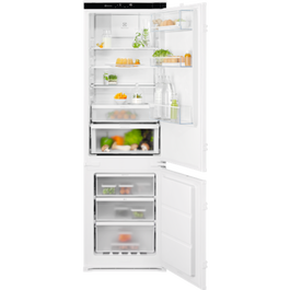 Combina frigorifica incorporabila Electrolux LNG7ME18S, No Frost, 248 l, 55 cm, dezghetare automata, TwinTech, clasa E
