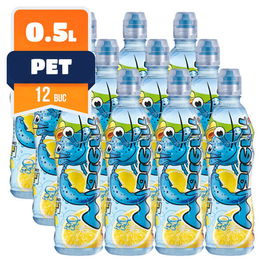 Tedi water aromatizata lamaie Pet 0.5 L, 12 buc/bax