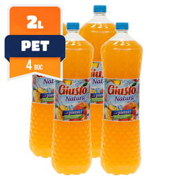 Giusto Nectar Piersici PET 2 L 4 buc/bax