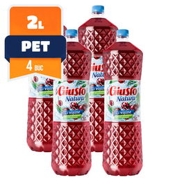 Giusto Nectar Cherry PET 2 L 4 buc/bax