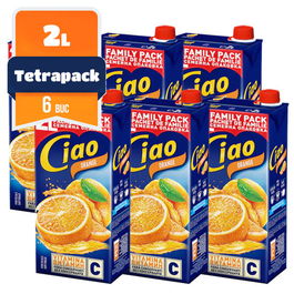 Ciao portocale Tetra pak 2 L, 6 buc/bax