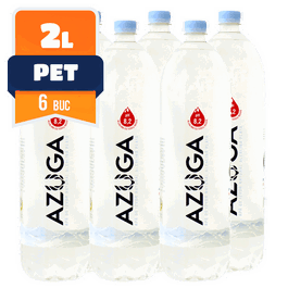 Azuga plata PET 2 L 6 buc/bax