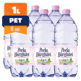 Perla Harghitei plata PET 1 L, 6 buc/bax