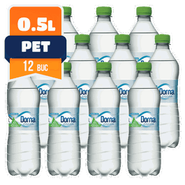 Dorna Izvorul Alb PET 0.5 L, 12 buc/bax