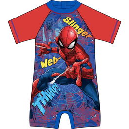 Costum de baie UV cu maneci scurte si fermoar Spiderman EPLUSM EPMSPS52441437 B360689