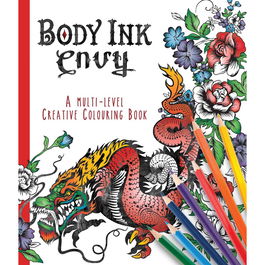 Carte de colorat Multi Level Body Ink Envy Alligator AB3416MLICB E355233