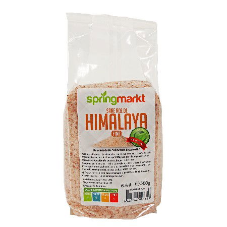 Sare Roz de Himalaya Fina, 500g Springmarkt