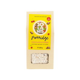 Porridge Ciocolata si Cirese, 120g Solaris