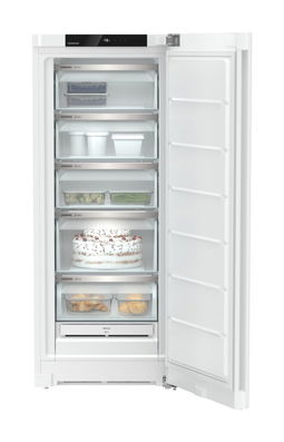 Congelator Liebherr FNe 4625, NoFrost, 60 cm, 199 L, SpaceBox, VarioSpace, FrostProtect, Clasa E, Alb