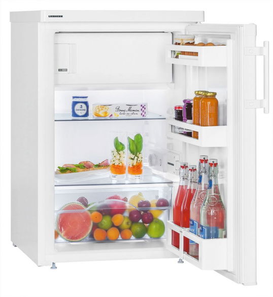 Minibar Liebherr TP 1414 Comfort, 120 l, clasa F, 55 cm, compartiment congelator, Alb