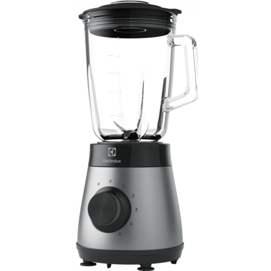 Blender Electrolux E4TB1-6ST, 800W, 5 viteze + PULSE, cana sticla termo-rezistenta, 1,5 litri, inox