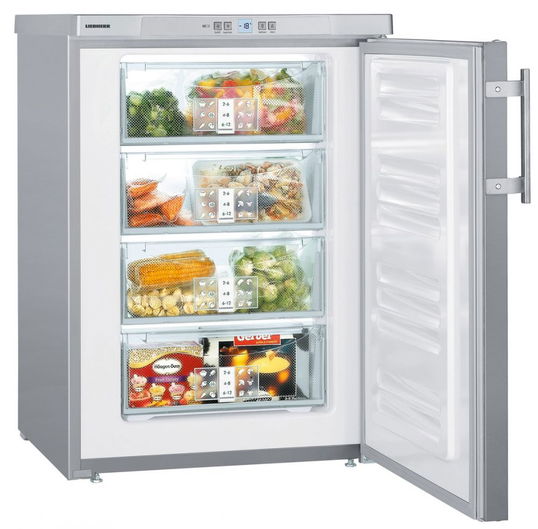 Congelator Liebherr GPesf 1476, SmartFrost, 102L, clasa E, Silver